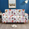 Gambo Sofa Überzug Bunte Blumen Sofabezug 3 Sitzer Stretch Sofahusse Elastischer Sofabezug Spandex Sofa Überzug Anti-Rutsch Waschbar Sofa Protection Cover Schonbezug Couch