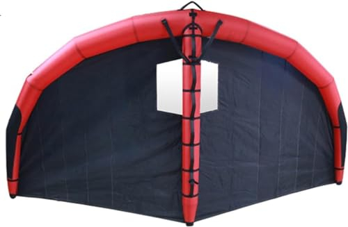 Handheld Foil Wing Kite,5㎡ Wing Foil Kitesurfing,Inflatable Wingsurfer Kite,has Storage Bag and Surf Leash,for Wind Wing Foiling, Surfing Snow Ski Water Play