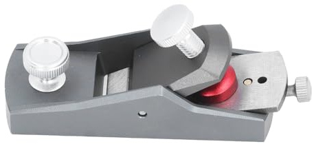 Mini Holzhobel Blockhobel, Aluminium Alloy Tischler Handhobel, VG10 Steel Blade, Holz Fase Holz Hobel für die Holzbearbeitung