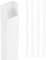 sourcing map 4pcs Cord Hider Wall 17inx1.2inx0.6in (LxWxH) PVC Cable Cover Self Adhesive Wire Hider Wall Mounted TV Cable Raceway for Cables Management (68in Total Length)