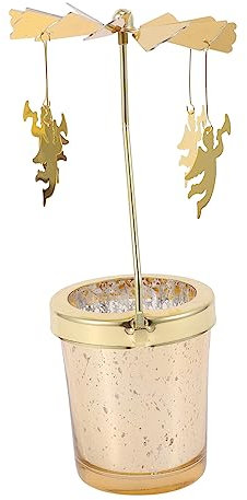 Amosfun Einfache Kerze Display Rack Drehbare Kerze Für Party Desktop Schmuck Weihnachten Dekorative