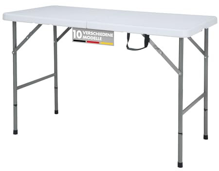 Floordirekt - Klapptisch 3-teilig, Tapeziertisch klappbar, Multifunktionstisch Camping Tisch, ideal für Outdoor & Zuhause (Fukui)