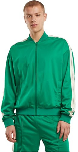 Urban Classics Men's TB7335-Tennis Core Jacket Sweatshirt, Froggreen, 4XL