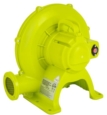 Souffleur gonflable 450 W, 2800 tr/min 1500 Pa, 720 m³/h, souffleur d'air électrique, gonflable, 84,6 dB, pour château gonflable commercial
