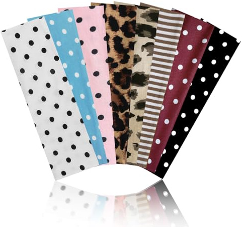 ASDIIT Streifen & Punkte Stirnbänder, Haarband Damen Polka Dot