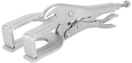 ViaGasaFamido 9 Inch U Welding Clamp Quick Release Heavy Duty Locking Pliers Carbon Steel Adjustable for Welding Metal Fabrication Projects