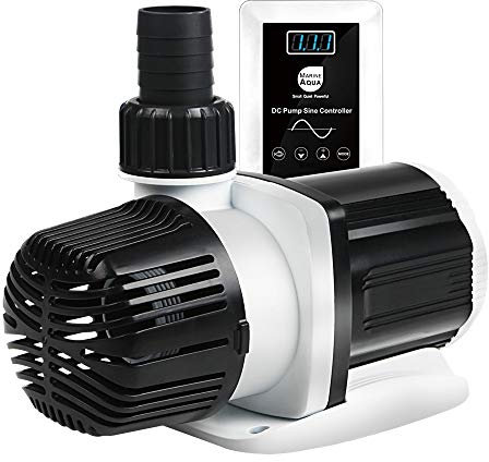 aquariumstation Aquastation Silent Swirl Controllable Dc Aquarium Pump 60W 2377Gph-Marine Wavemaker Return Pump with Sine Wave Controller for Salt/Freshwater Fish Reef Tank Sump Circulation DC9000