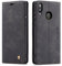 QLTYPRI Hülle für Samsung Galaxy A40, Vintage Dünne Handyhülle mit Kartenfach Geld Slot Ständer PU Ledertasche TPU Bumper Wallet Case Flip Schutzhülle für Samsung Galaxy A40 - Schwarz