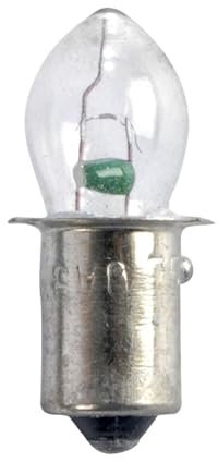 Lyvia Electrical Krypton Prefocus Torch Bulb 4.8V 0.75A 3W Warm White 39 Lumen 1 Count