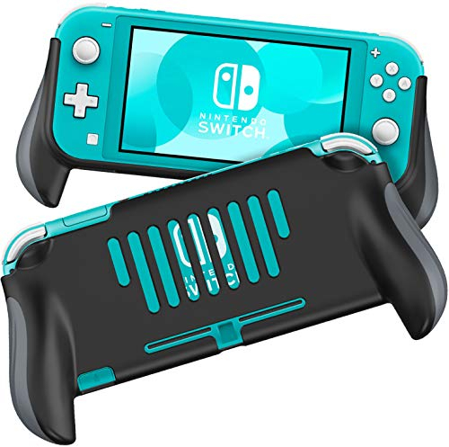 MEQI Grip Case Kompatibel mit Nintendo Switch Lite, Bequeme und ergonomische Gaming Portable Protective Handheld Cover - Zubehör für Switch Lite Konsole 2019 Release