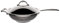 Lagostina Accademia Lagofusion Wok + Couvercle Acier Inox 18/10 Ø 30 Cm, 5 L, Poêle Induction, Gaz et Four jusqu'à 250 °C, Extérieur Poli, Intérieur Satiné, Poignée Rivetée, Fond 5 Couches