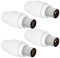 TV Koax 2x Stecker 2x Buchse Set IEC Sat Koaxialkabel Adapter Antennenstecker Antennenkabel Verbinder