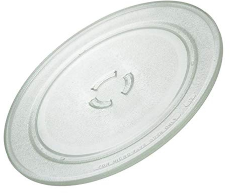 sparefixd Placa giratoria de cristal de 325 mm para microondas Whirlpool. Se adapta a la lista a continuación