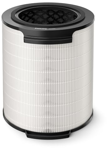 Philips Filtro 3 en 1 original, NanoProtect HEPA, Carbón activo y Prefiltro, 1 año de uso, Compatible con AC1715 y AC1711, Te protege del polen, el polvo, la caspa de mascotas y los gases (FY1700/30)