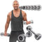 Miweba Sports Chrom Hanteln | 1,0-10kg - 𝐏𝐫𝐨𝐟𝐢 Hantel - Hantelset - Hantel Set - Kurzhanteln - Kurzhantel Set - Kurzhantelset - Ergonomischer Griff - Dumbbells (2X 3.0 kg)