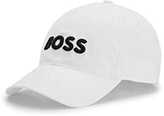 BOSS Herren Cap-Golf Cap, White100, Einheitsgröße EU