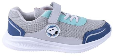 CERDÁ LIFE'S LITTLE MOMENTS - Snoopy Kinderschuhe für Mädchen - Sportschuhe mit verstärkter Fußspitze und Klettverschluss für optimalen Komfort - Offizielle Lizenz von Peanuts