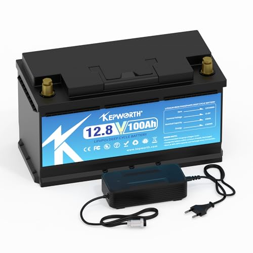Batería LifePo4 de 12v 100Ah Más de 10000 ciclos profundos con batería de fosfato de hierro y litio BMS para motor de arrastre Paneles solares RV Barcos fuera de la red Soporte serie y paralelo