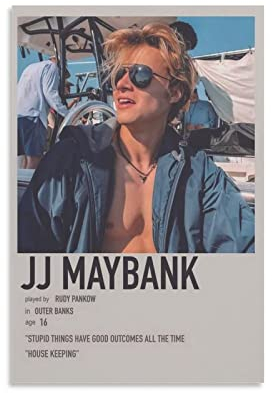 JEYUAN Bild Auf Leinwand 40 * 60cm Senza Cornice Outer Banks JJ Maybank Picture Print Modern Family Bedroom Decor Posters