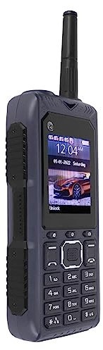 Unlocked Senior Cell Phone 2.2 Inch HD Screen, Cell Phone for Seniors Higher Volume 2400mAh 4 SIM Card Slots, Elderly Mobile Phones with SOS Function (Blue)