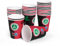 Inoverse 200 stück Pappbecher, Einweg Coffee to Go Becher - 200ml, Kaffee to go Becher Pappe, 8oz Trinkbecher für Tee, Einwegbecher, Papierbecher, Kaffeebecher to go, Kaffeetassen, Ø 80 mm