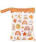 Daysskk 1 stück Nassbeutel Kindergarten Mädchen Windeltasche Wetbag Wasserdicht mit Reißverschluss Wäschebeutel für Kita Schwimmen Reisen 30 * 40 cm