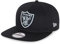 New Era Las Vegas Raiders American Football Cap schwarz Teamlogo Snapback Kappe 9Fifty - S-M (6 3/8-7 1/4)