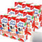 Gut&Günstig Milchdrink Erdbeer vollmundig-fruchtiger Erdbeergeschmack mit fettarmer Milch und Papier-Trinkhalm 3er Pack (9x200ml) + usy Block