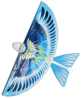 Alomejor Selbstfliegendes Vogelspielzeug, Selbstfliegende Blaue Taube, Selbstfliegender Vogel, Elektronisches Fliegendes Blaues Vogelspielzeug, LED-buntes Licht, Elektronisches Fliegendes