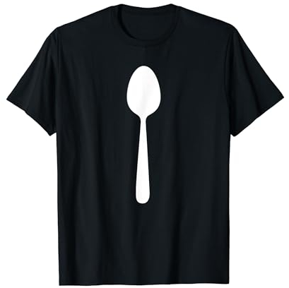 Funny Spoon Costume and Eating Utensils Outfit Spoons T-Shirt