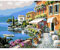 DAERLE Peinture par Numéros pour Adulte Paysage, Kits de Peinture au Numéro Avec Pinceaux Peinture de Dessin de Pigment Acrylique, Vloisirs Créatifs Adultes 40x30cm