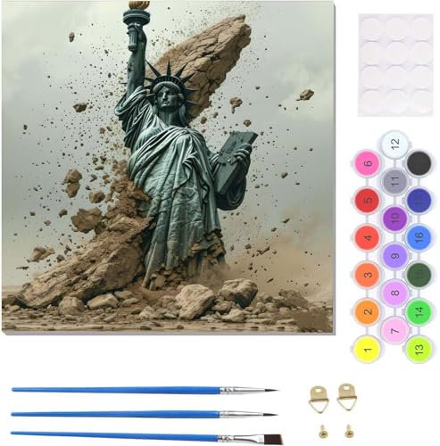 Fackel Männlicher Gott Malen Nach Zahlen Erwachsene, Handgemalt Ölgemälde Leinwand Kits, Bastelset AnfäNger Knitterfreie Leinwand, Pinsels Und Acrylfarbe, Malen Nach Zahlen Set Geschenk 60x60cm U-4443