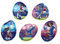 ergobag Kontur Klettie Set Motivwelt Themenwelt Klettflächen Sammelspaß Individualisierung Fußballkönigin - Multi Colored