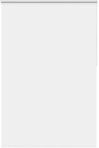 vidaXL Estor Enrollable Opaco Blanco 150x210 cm Tela Ancho 146,6 cm, Estor día y Noche, Estor de Cocina, Estor Opaco Enrollable, Estor Opaco