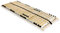 Myheimly Lattenrost mit 28 Latten 7 Zonen，Lattenrahmen Bettrost Holzlatten Fest,90 x 200 cm