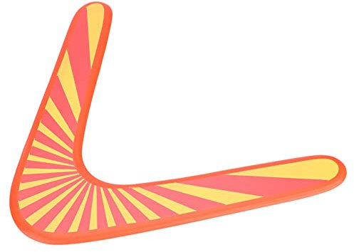 aqxreight Hölzerne Returning Boomerang V-förmige Bumerang für Outdoor-Spiele und Sportarten