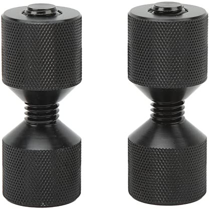 2Pcs 2 Hole Pins Set,Aluminum 2 Hole Pipe Flange Alignment Pins,fit for Car Ship Large Machinery