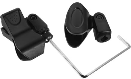 CIMAXIC Mic Arm Clamp for Saxophone Sax Mic Holder Clip Adjustable Desktop Stand Clamp Microphone