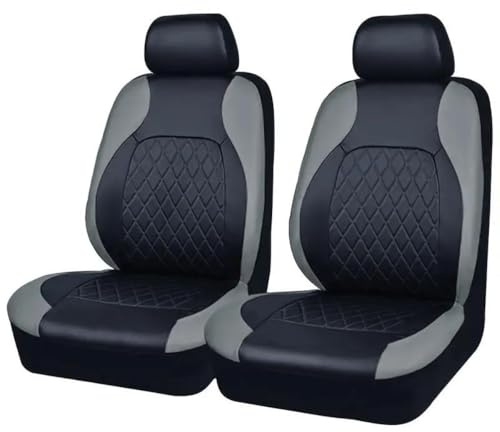 TVVXIO Auto Schonbezüge für Ford Focus 3 2010 2011 2012 2013 2014 2015 2016 2017 2018, Stoff Sitzbezüge Komplettset Autositzbezüge Atmungsaktiv rutschfest,B Grey