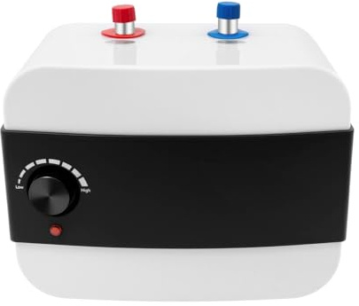 Untertischboiler 220V Warmwasserboiler 1500W Elektrischer Wassererhitzer 6L Druckfest Kleinspeicher Durchlauferhitzer Warmwasserspeicher mit Überdruckventil Wasserboiler für Küchen, Badezimmer