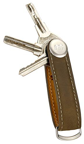 Porte-clé intelligent en cuir de qualité supérieure - Pour homme
