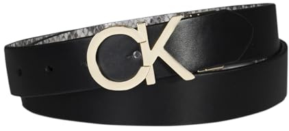 Calvin Klein Damen Wendegürtel - Schwarz - X-Large