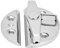 Boat Door Cabinet Hatch Round Turn Button Twist Catch Latch Marine Hinge 316 Stainless Steel, Marine Hardware Accessories