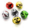 TAIYOU 80 Stück 20mm Bunte Glöckchen Weihnachtsglocken 5 Farben Jingle Bells Metallglöckchen Schellen Glöckchen mit Ösen für Weihnachtsdekoration Haustier Kleine Glocken Handwerk