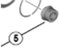 SHIMANO Y0m598040 WH-R9200-C50-TU-R Hutmutter rechts, Silber, Einheitsgröße