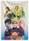 Grupo Erik WandDeko Rollbild Naruto Merch Kakemono aus Stoff Poster 70 x 100 cm - Offizielles Anime Poster