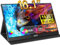 Monitor portatile 16.1 FHD (1920X1080), 100% sRGB 2024 HDR Monitor, Second Esterno Gaming Monitor FreeSync IPS, USB, Type-C, HDMI Dual Speakers, Smart Cover per |Laptop|PC|Phone|Mac|PS5|Game Console