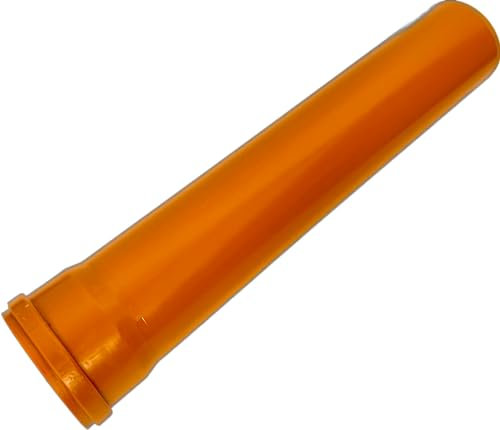 KG Rohr DN 110 x 1000mm 110x3,2/1000 PVC SN8 solid Vollwandrohr Abflussrohr Abwasserrohr Kanalrohr multilayer mit Steckmuffe und Gummidichtring | Abwasser Installation | Kanalrohrsystem