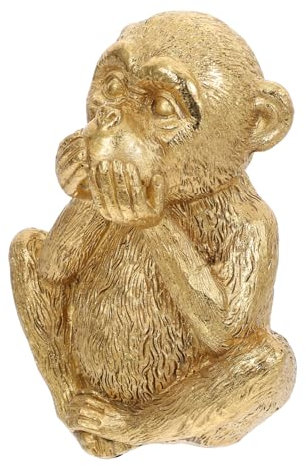 Zerodeko Kunstharzfigur AFFE Form Ornament Desktop AFFE Statue Schmuck Harz Dekor Für Zuhause Und Zimmerdekoration