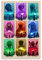 MNABSO All Hashira Demon Slayer Poster Dekorative Malerei Leinwand Wandkunst Wohnzimmer Poster Schlafzimmer Malerei 08x12inch(20x30cm)